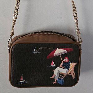 Michael Kors Ginny Small Jet Set Crossbody Bag - pre-loved